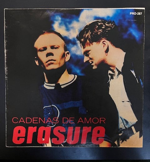 ERASURE - Chains Of Love  RARE Mexican Promo 7" Single