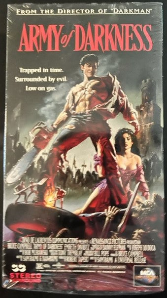 Army Of Darkness - VHS Videocassette - Still Factory Sealed