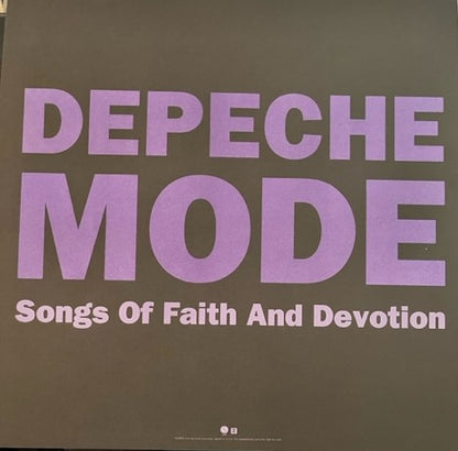 Depeche Mode - Songs Of Faith And Devotion - Very Rare Set Of 5 12"x12" Promo Display Flats