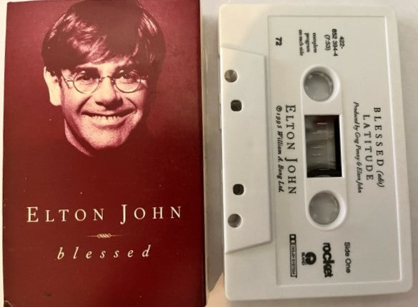 Elton John - Blessed     U.S. Cassette Single