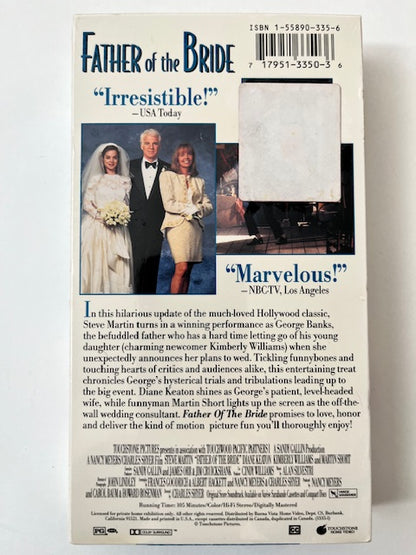 Father Of The Bride - VHS Videocassette  NEW / Sealed