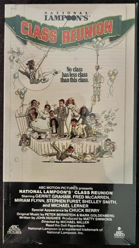 National Lampoon's Class Reunion - VHS Videocassette  NEW / Factory Sealed