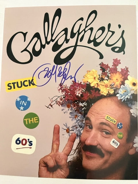 Comedian - Gallagher - Stuck In The 60's - Hand Signed 8 x 10 Photo