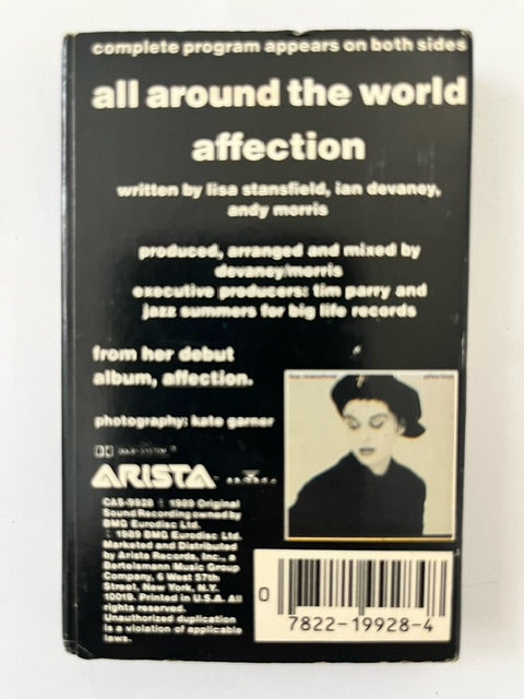 Lisa Stansfield - All Around The World     U.S. Cassette Single