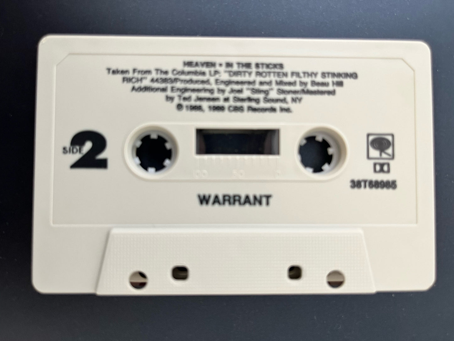 Warrant - Heaven   U.S. Cassette Single