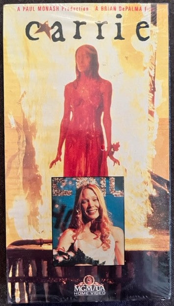 Carrie - VHS Videocassette    New / Sealed