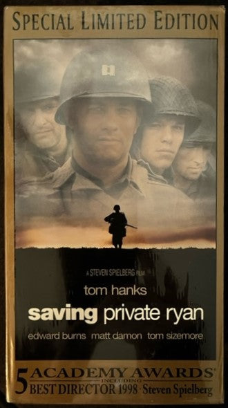 Saving Private Ryan - VHS 2x Videocassette    New / Factory Sealed
