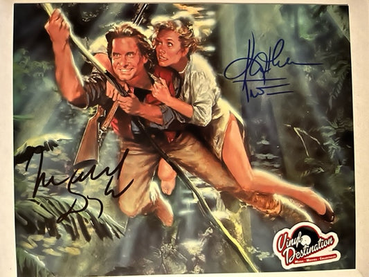 Romancing The Stone - Cast Signed 8 x 10 Photo