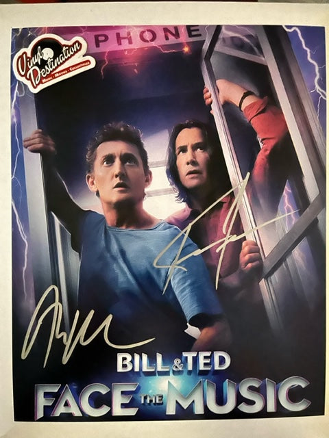 Bill & Ted Face The Music - Cast Signed 8 x 10 Photo