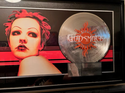 GODSMACK - Debut Album - Certified Platinum Record Award