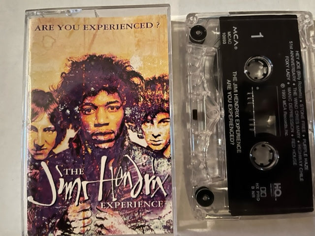 Jimi Hendrix - Are You Experienced?   U.S. Cassette LP