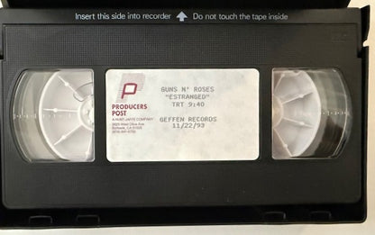 Guns-N-Roses - Estranged      RARE Promo Only VHS Single