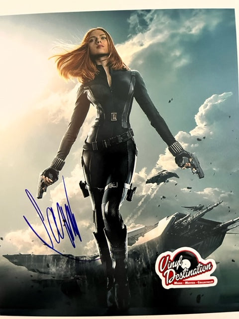 Scarlett Johansson - Black Widow - Hand Signed 8 x 10 Photo