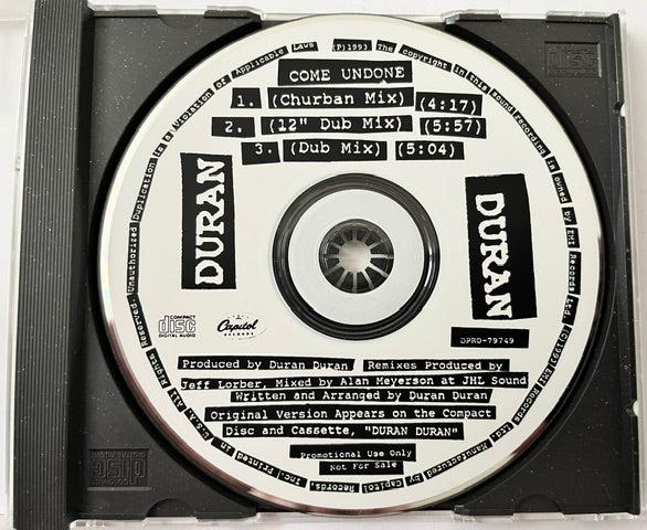 Duran Duran - Come Undone   RARE 4-Track Promo Only CD Single