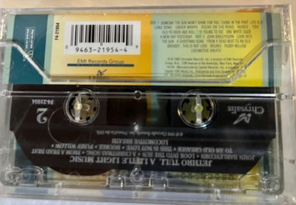 Jethro Tull - A Little Light Music   U.S. Cassette LP  NEW/ Still Sealed