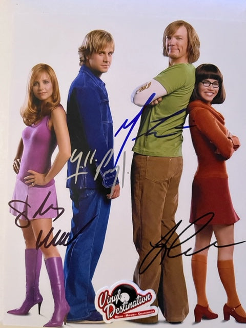Scooby-Doo - Cast Fully Signed 8 x 10 Photo