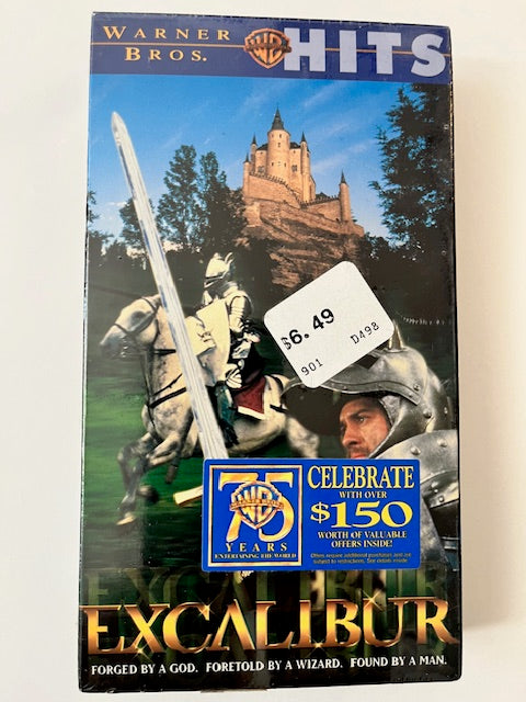 Excalibur - VHS Videocassette     NEW / Factory Sealed