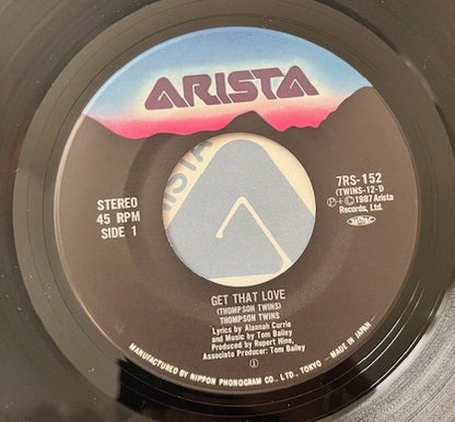 Thompson Twins - Get That Love   Japanese 7" Single