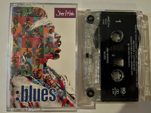 Jimi Hendrix - Blues   U.S. Cassette LP