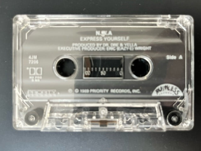 N.W.A. -  Express Yourself   U.S. Cassette Single