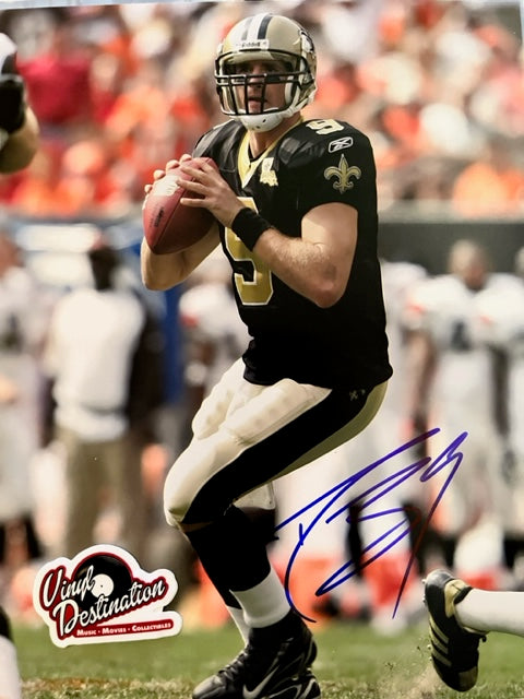 Drew Brees - NFL Star - New Orleans Saints - Hand Signed 8 x 10 Photo