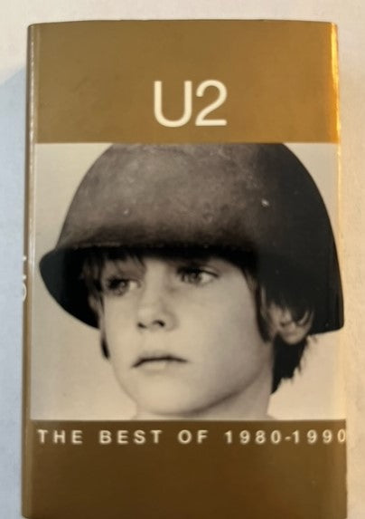 U2 - The Best Of 1980-1990   RARE Thailand Cassette LP With Bonus Promo Note Cards