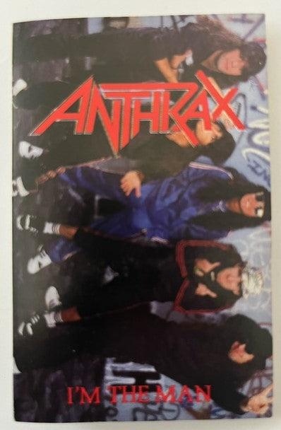 ANTHRAX - I'm The Man     Canadian Import Maxi Single Cassette