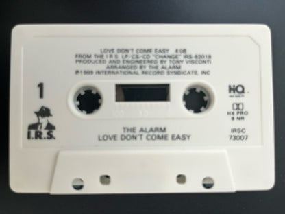 The Alarm - Love Don't Come Easy   U.S. Cassette Single