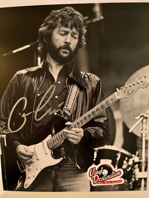 Eric Clapton - Rock Guitarist    Hand Signed 8 x 10 Photo