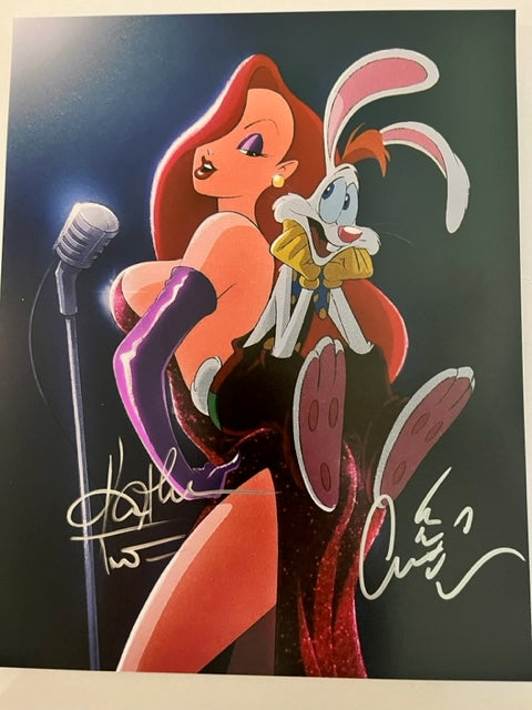 Who Framed Roger Rabbit? - Cast Signed 8 x 10 Photo    Fleisher & Turner