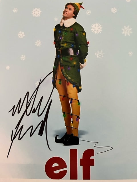 Will Ferrell - ELF - Hand Signed 8 x 10 Photo
