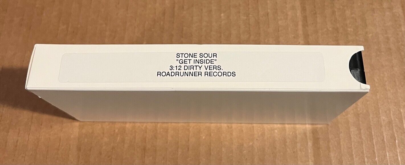 Stone Sour - Get Inside - Rare Promotional VHS Single