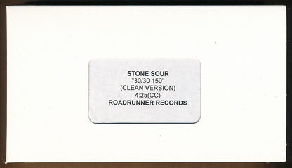 Stone Sour - 30/30 150 - Rare U.S. Promo Only VHS Single