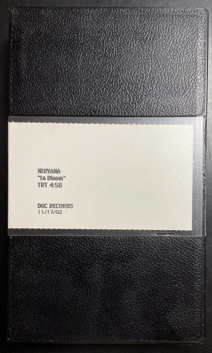 NIRVANA - In Bloom    RARE Promotional Only VHS Single