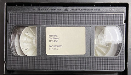 NIRVANA - In Bloom    RARE Promotional Only VHS Single