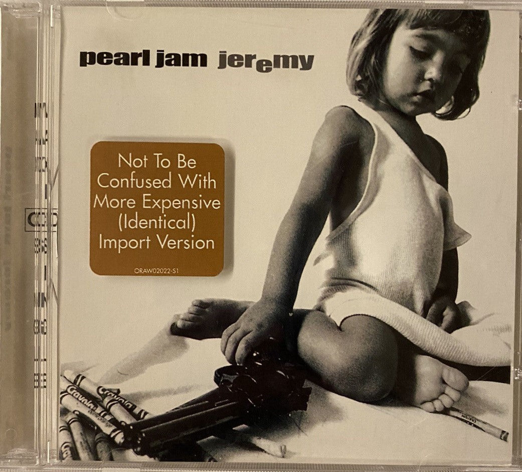 Pearl Jam - Jeremy     U.S. 3-Track CD     Maxi-Single