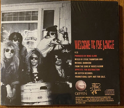 Guns-N-Roses  Welcome To The Jungle  RARE Promotional Only CD MINT / Sealed