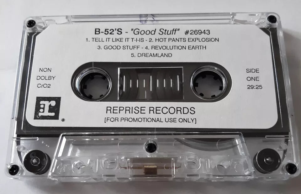 B-52's - Good Stuff - Rare Promotional Only Cassette LP