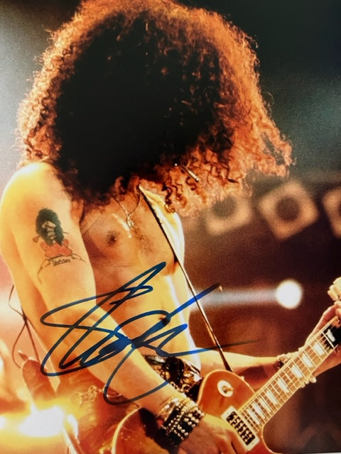 SLASH - Guns - N - Roses Autographed 8 x 10 Photo