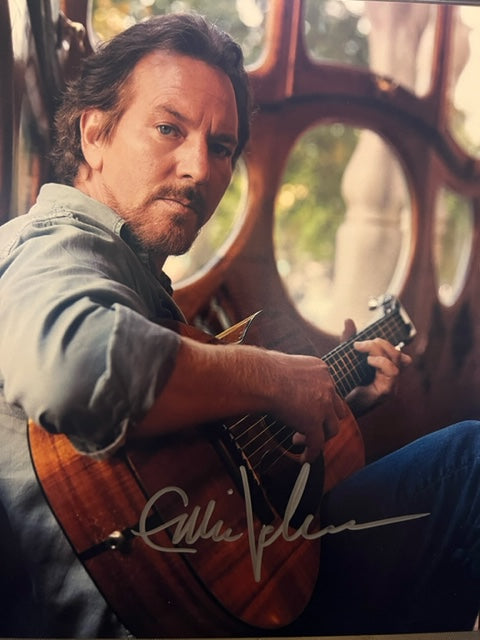 Eddie Vedder - Pearl Jam Autographed 8 x 10.