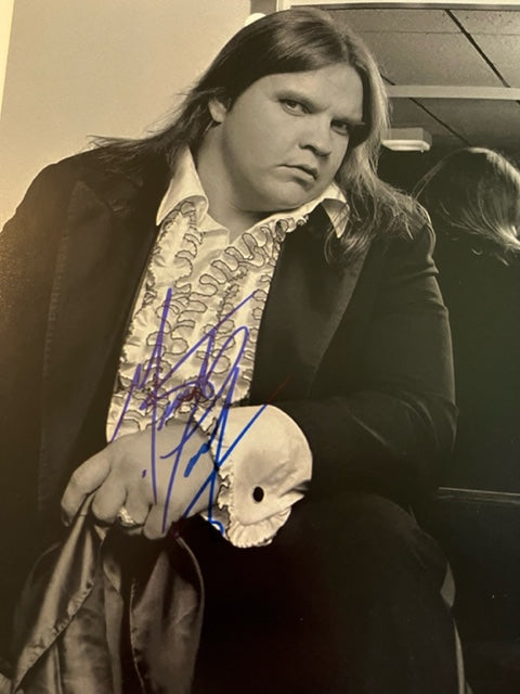 MEATLOAF - Rock Icon - Hand Signed 8 x 10 Photo