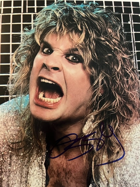Ozzy Osbourne - Black Sabbath Signed 8 x 10 Photo