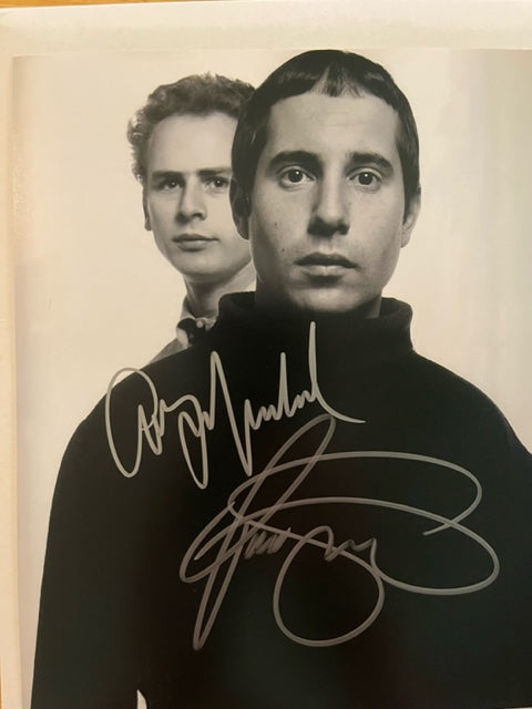 Simon & Garfunkel Autographed 8 x 10 Photo