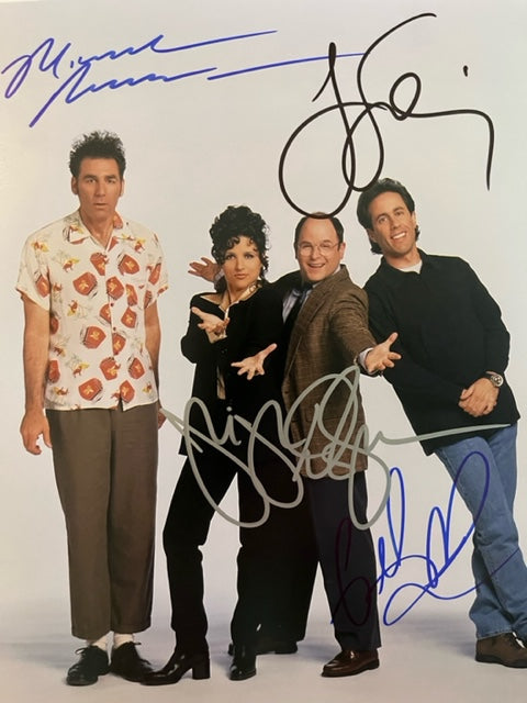 Seinfeld - Fully Signed 8 x 10 Photo