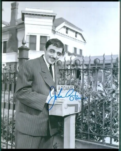 John Astin - Addams Family Signed 8 x 10 Photo