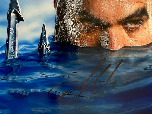 Aquaman - Jason Momoa Signed 8 x 10
